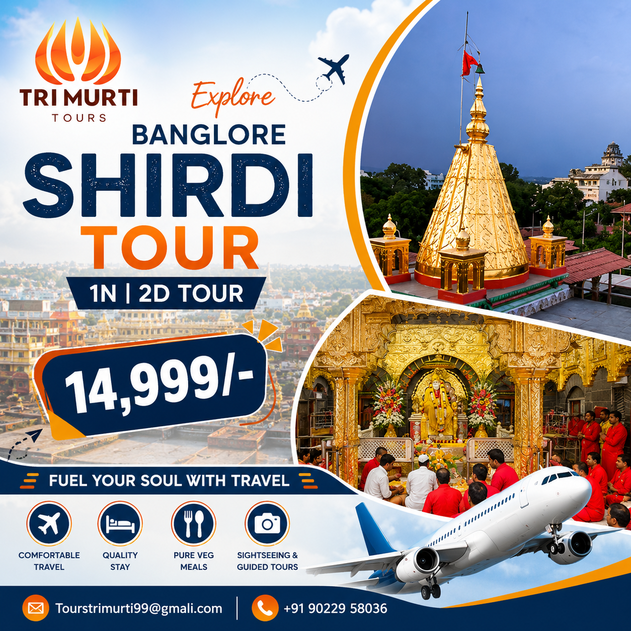 Bangalore Shirdi Package